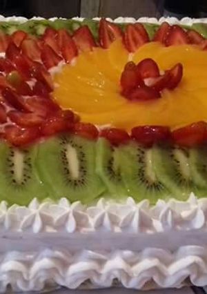 Una foto de Pastel de tres leches