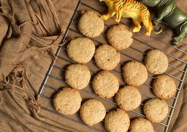 Bagaimana Membuat 🍪Oat Cinnamon Cookies (no Baking soda/powder)🍪, Enak Banget