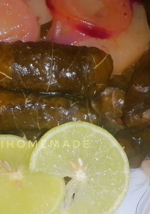 صورة لوصفة ورق العنب على طريقتي