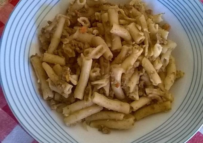 Macaroni and mince