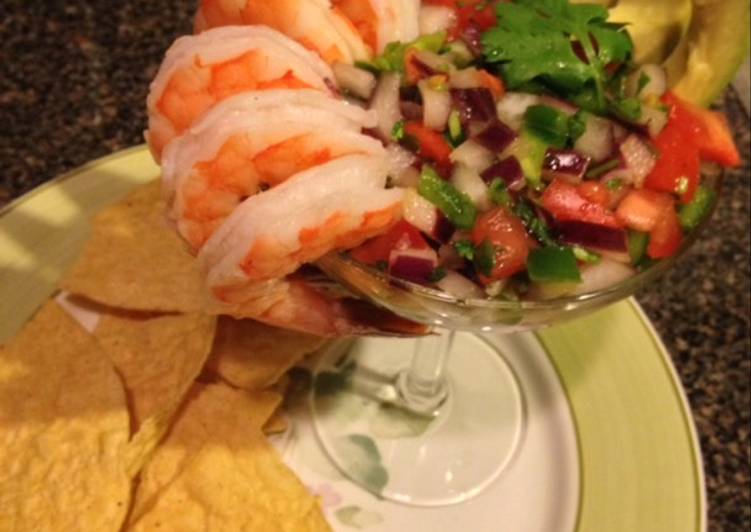 Easiest Way to Make Homemade Shrimp cocktail ceviche