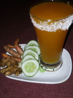 A picture of Turmeric Drink.