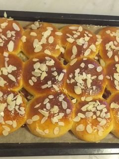 صورة لوصفة بريوش محشي بالمربى فراولة 🍓