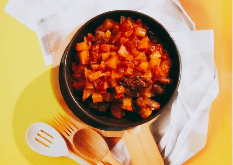 "Sambal ati kentang"😘👍❤️