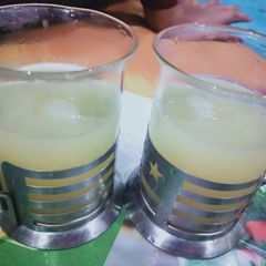 A picture of Fresh mosambi juice.