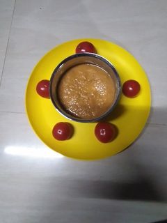 ஆரஞ்சு கலர் தக்காளி சட்னி (Thakkali chutney recipe in tamil) செய்முறை முக்கிய புகைப்படம்