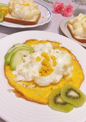 雲朵泡泡蛋 的食譜成品照片