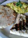 Guacamole con tomates secos
