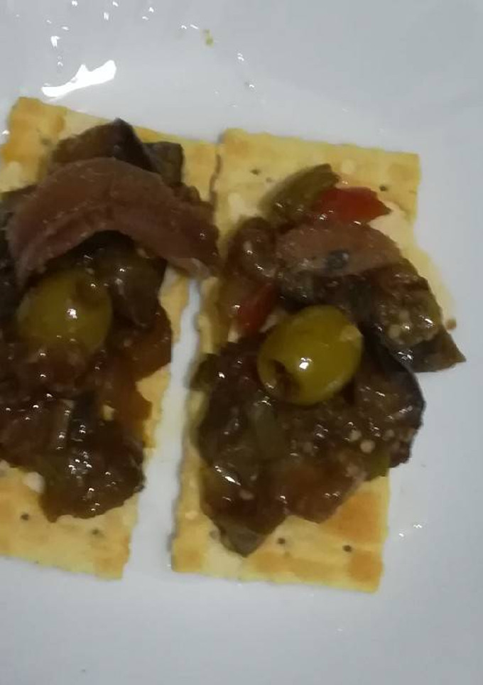 Una foto de Combinado de verduras confitadas