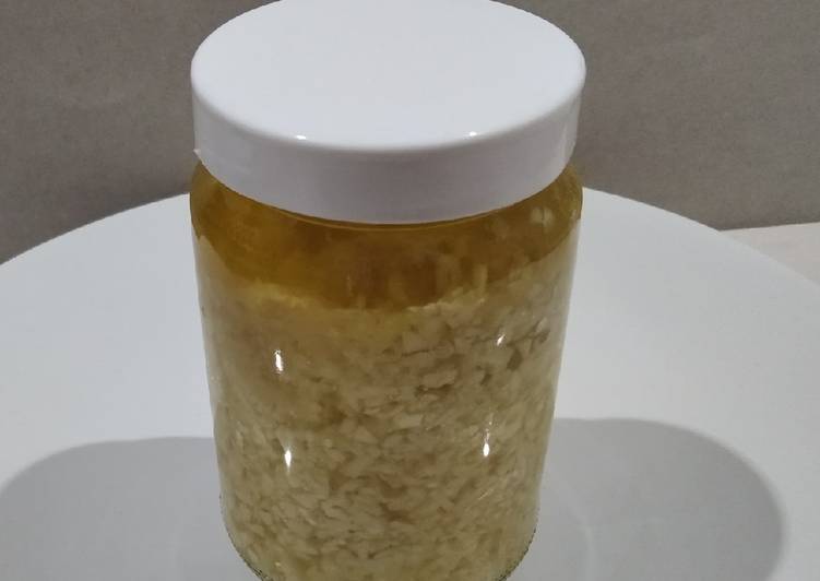10 Resep: Baceman bawang putih (Garlic Oil) Untuk Pemula!