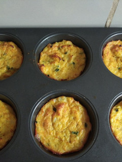 Una foto de Muffins de Coliflor