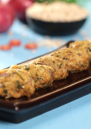 A picture of Carrots & Oats Kozhukattai | Steamed Dumpling Recipe.