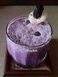 Mulberry Litchi Milkshake