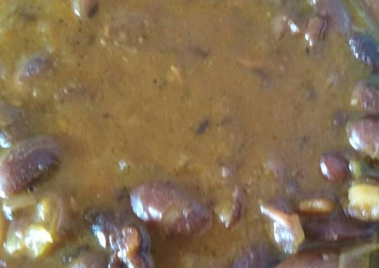 Homemade Rajma curry