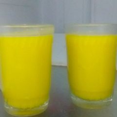 A picture of Mango lassi.