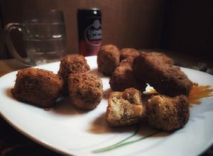 Una foto de Croquetas de Habas y Garbanzos