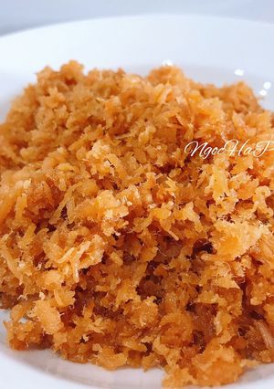Hình của món Ruốc cá hồi.