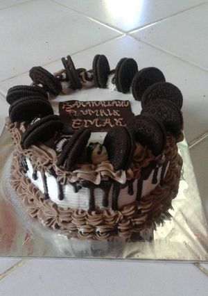 Foto resep Kue ultah blackforest kukus