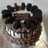 Kue ultah blackforest kukus