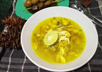 Resep Terbaik Soto seger a.k.a soto mlati Paling Enak