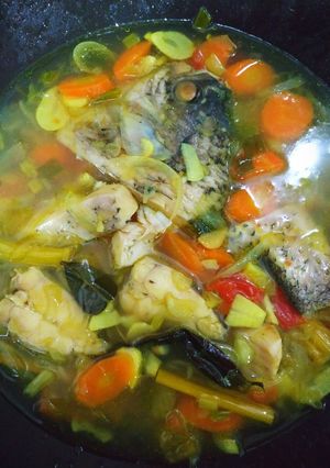 Foto resep Sop ikan gurame