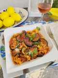 Pasta alla Norma / paradicsomos tészta sült padlizsánnal olasz módra