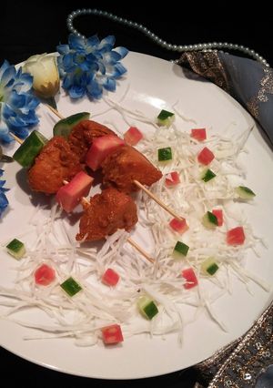 A picture of Spicy Chicken Boti #CookpadApp #RamadanKiTayari.