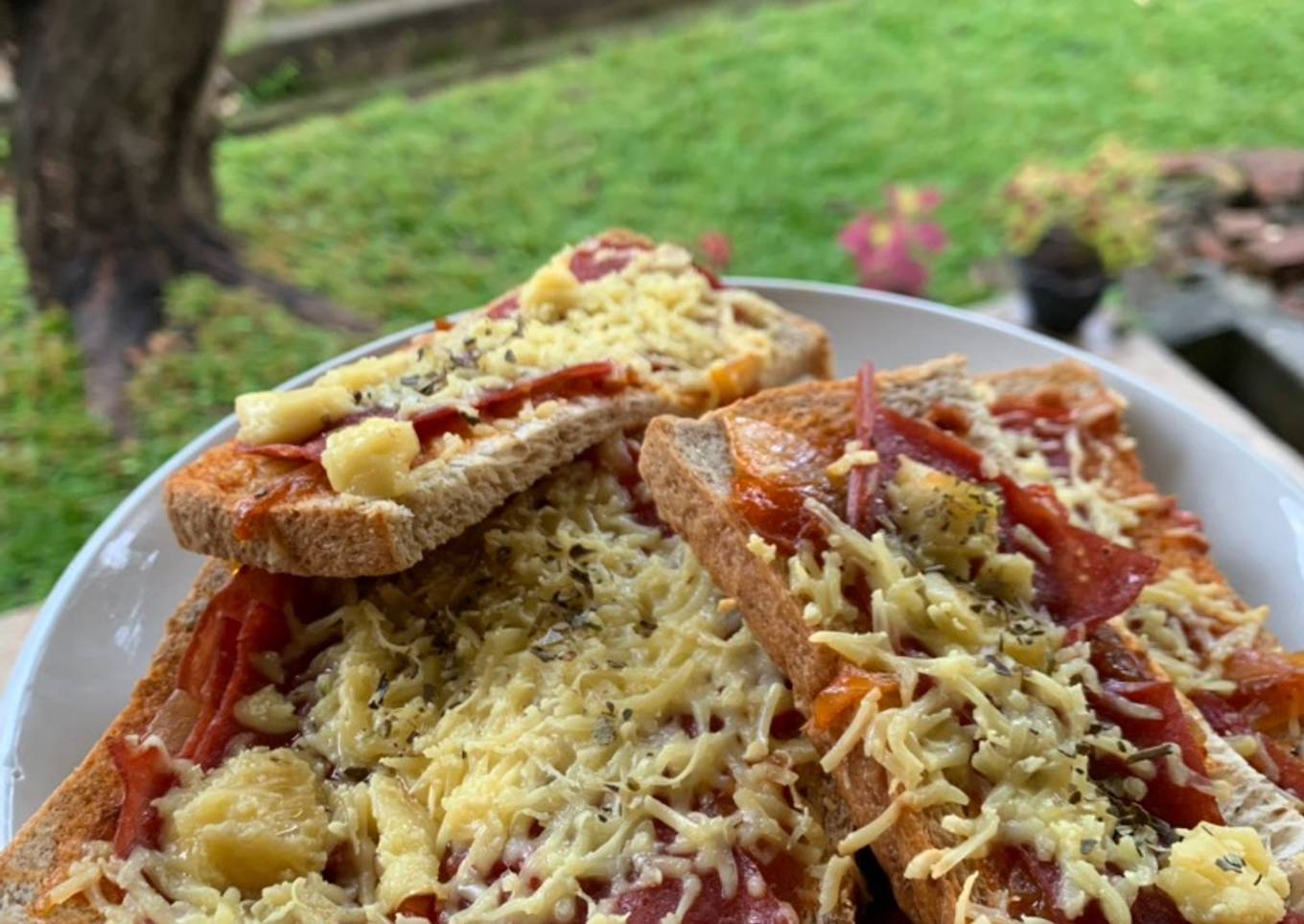 Pizza Roti Simpel