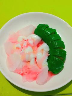 Foto resep Es Pisang Ijo