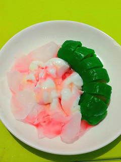 Foto resep Es Pisang Ijo