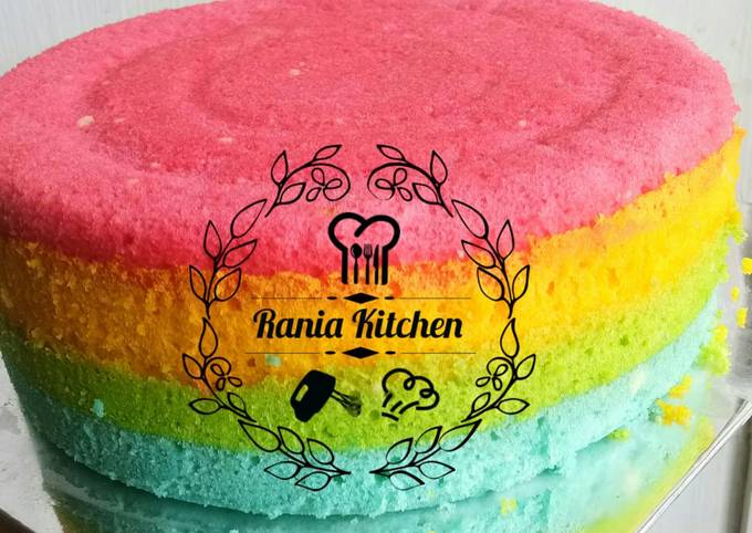 Rainbow cake