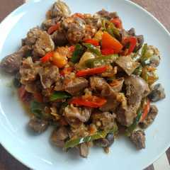 A picture of Sambel Ati Ampela.