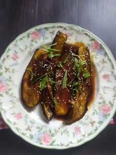 Foto resep Donburi Terong Panggang