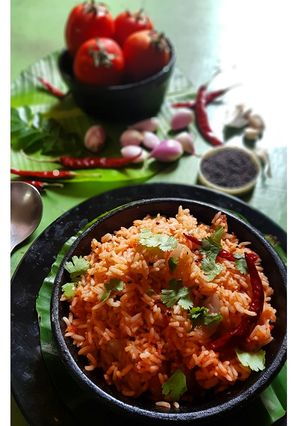 A picture of Tomato Rice Recipe.