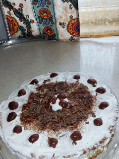 Erdei gyümölcs torta másként recept fotója