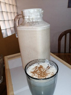 Una foto de Horchata de avena