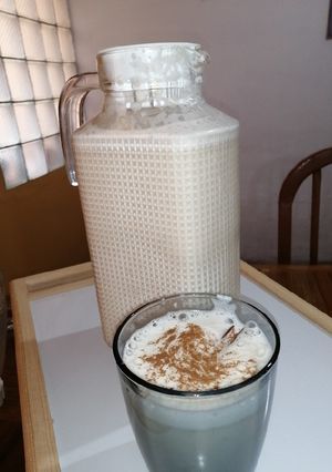Una foto de Horchata de avena