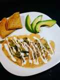 Chilaca en Crema de Queso