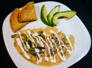 Una foto de Chilaca en Crema de Queso