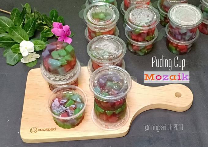 Puding Cup Mozaik