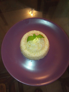 Una foto de Arroz con queso
