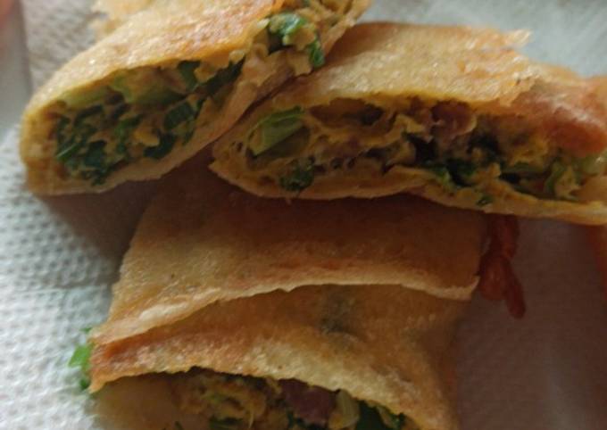 Resep Martabak telur abang abang ala imma, Enak Banget