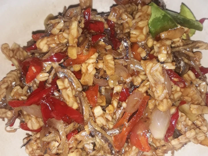 Langkah Mudah untuk Membuat Resep Kering tempe teri pedas manis yang Lezat Anti Ribet, Lezat