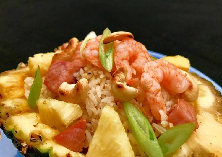 Simple Way to Prepare Super Quick Homemade Pineapple Fried Rice