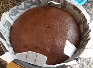Una foto de Bizcocho fácil chocolateado de Violeta