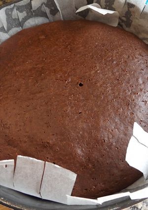 Una foto de Bizcocho fácil chocolateado de Violeta