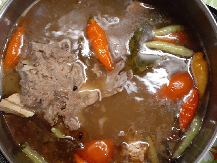 Langkah Gampang Membuat Resep Kuah Asem-asem Tulang Sapi Anti Ribet, Lezat Sekali