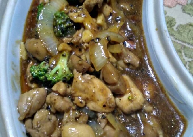 Cara Buat Ayam Jamur Lada Hitam Bunda Pasti Bisa