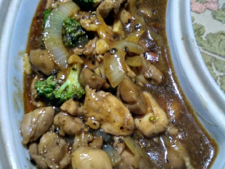 Cara Buat Ayam Jamur Lada Hitam Bunda Pasti Bisa