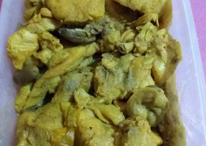 Cara Buat Ayam ungkep tepung bumbu Anti Gagal